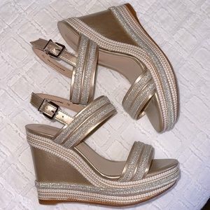 New Gold Platform Sandals!!!